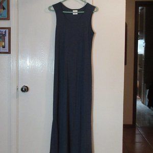 Sleeveless STYLE STUDIO Navy Maxi Dress Medium